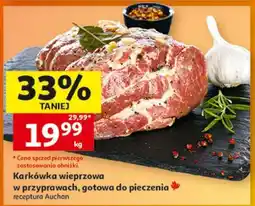 Auchan Karkówka wieprzowa oferta