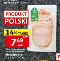 Auchan Filet z indyka oferta