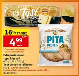 Auchan Tost wysokobiałkowy oferta