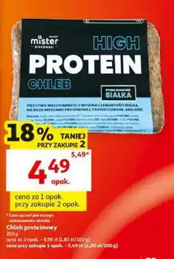 Auchan Chleb proteinowy oferta