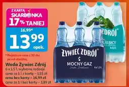 Auchan Woda Żywiec Zdrój oferta