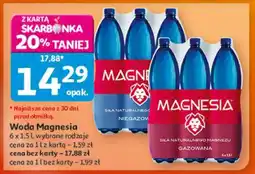 Auchan Woda Magnesia oferta