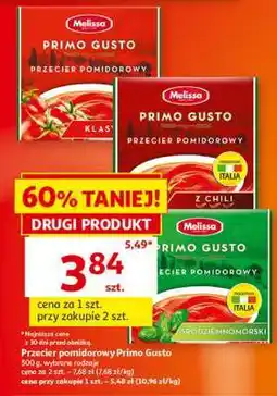 Auchan Melissa Primo Gusto Przecier pomidorowy oferta