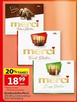 Auchan Bombonierka Merci oferta