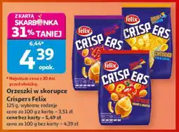 Auchan Orzeszki w skorupce Crispers Felix oferta