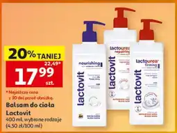 Auchan Balsam do ciała Lactovit oferta