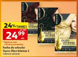Auchan Farba do włosów Syoss Oleo Intense 1 oferta