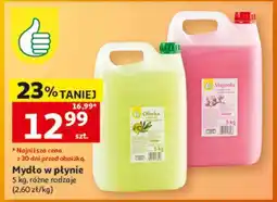 Auchan Mydło w płynie oferta