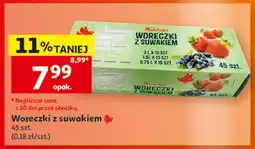 Auchan Woreczki z suwakiem oferta