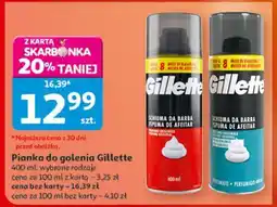 Auchan Pianka do golenia GILLETTE oferta