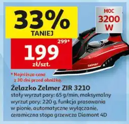 Auchan Żelazko Zelmer ZIR 3210 oferta