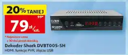 Auchan Dekoder Shark DVBT005-SH oferta