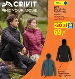 Lidl CRIVIT Kurtka hybrydowa damska lub męska oferta