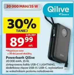 Auchan Powerbank Qilive oferta