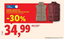 Lidl ESMARA/ESMARA MEN Kamizelka pikowana damska lub męska oferta