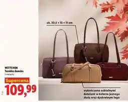 Lidl Wittchen Torebka damska oferta