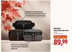 Lidl WITTCHEN Torba męska typu nerka oferta
