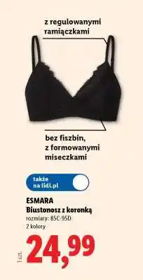 Lidl ESMARA Biustonosz z koronką oferta