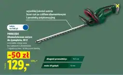 Lidl PARKSIDE Akumulatorowe nożyce do żywopłotu, 20 V oferta