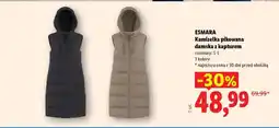 Lidl ESMARA Kamizelka pikowana damska z kapturem oferta