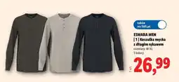Lidl ESMARA MEN Koszulka męska z długim rękawem oferta