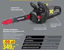 Lidl PARKSIDE PERFORMANCE Akumulatorowa piła łańcuchowa 40 V oferta