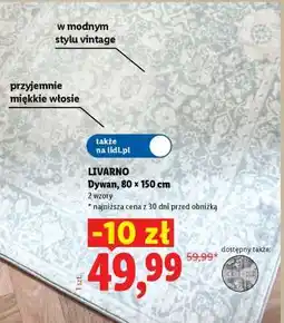 Lidl LIVARNO Dywan, 80 x 150 cm oferta