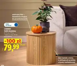Lidl LIVARNO Stolik drewniany oferta