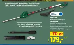 Lidl PARKSIDE Akumulatorowe nożyce teleskopowe oferta