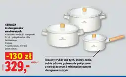 Lidl GERLACH Zestaw garnków emaliowanych oferta