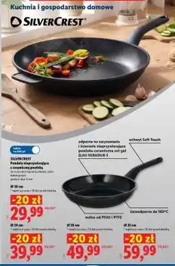 Lidl SILVERCREST Patelnia nieprzywierająca z ceramiczną powłoką oferta