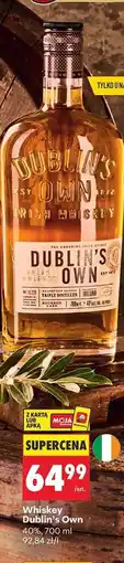 Biedronka WHISKEY DUBLIN'S OWN oferta