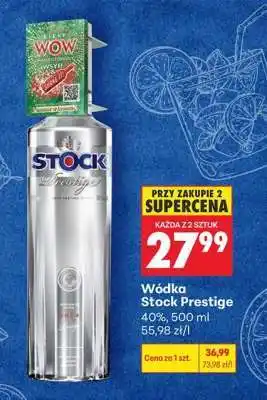 Biedronka Wódka Stock Prestige oferta