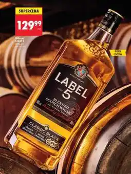 Biedronka Whisky Label 5 oferta