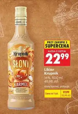 Biedronka Likier Krupnik oferta