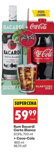 Biedronka RUM BACARDI CARTA BLANCA oferta