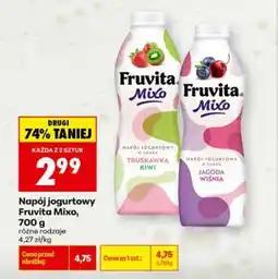 Biedronka Napój jogurtowy Fruvita Mixo oferta