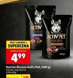 Biedronka Karma dla psa Activ Pet, 500 g oferta