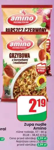 Dino Zupa nudy Amino oferta
