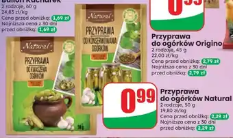 Przyprawa do ogórków Natural