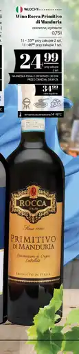 Polomarket Wino Rocca Primitivo di Manduria oferta