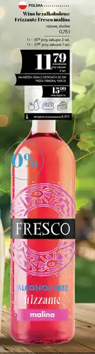 Polomarket Wino bezalkoholowe Frizzante Fresco malina oferta