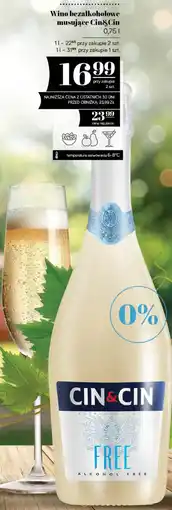 Polomarket Wino bezalkoholowe musujące Cin&Cin oferta