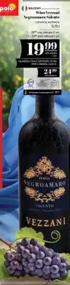 Polomarket Wino czerwone Vezzani Negroamaro Salento wytrawne oferta