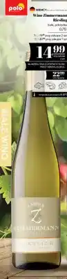 Polomarket Wino białe Zimmermann Riesling półsłodkie oferta