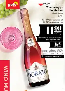 Polomarket Wino musujące Dorato Rose oferta