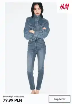H&M Skinny High Waist Jeans H & M oferta