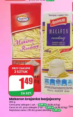 Dino Makaron krajanka bezjajeczny Maxpol oferta