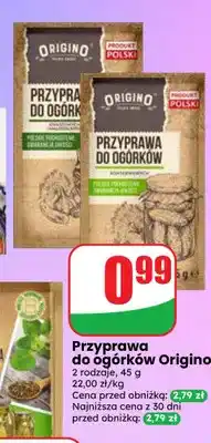 Dino Przyprawa do ogórków kwaszonych Origino oferta