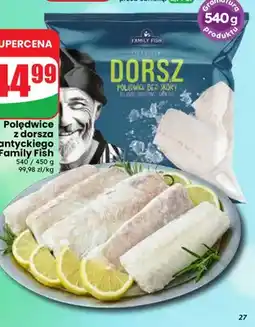 Dino Polędwice z dorsza atlantyckiego Family Fish oferta